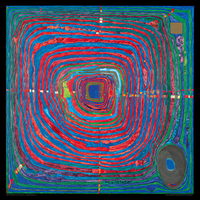 The Big Way by Friedensreich Hundertwasser